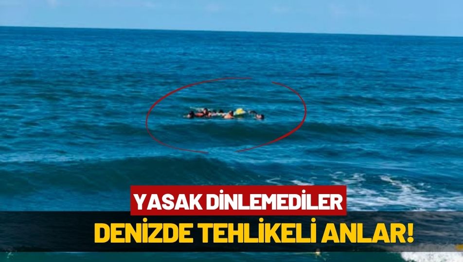 Ordu'da Denizde Tehlikeli Anlar: Rip Akıntısına Kapılan 5 Kişi Son Anda Kurtarıldı